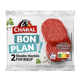 Steaks Hachés Pur Bœuf (2x100g)