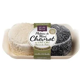 Fromage de Chèvre Nature et Cendré (x2)