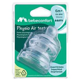 Tétine Physio Air Silicone 6 mois