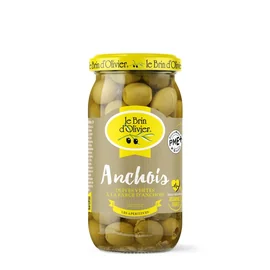 Olives Vertes farce anchois (200g)