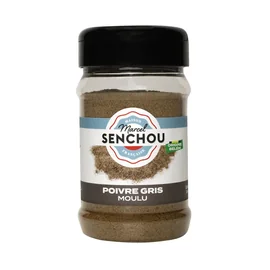 Poivre gris moulu bresil (140g)