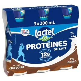 Boisson Lactée Protéinée Saveur Chocolat (3x200ml)