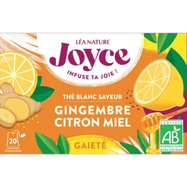 Thé Blanc Saveur Gingembre Citron Miel (x30)