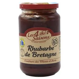 Confiture rhubarbe de bretagne (400g)
