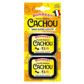 Pastille Réglisse Cachou Sans Sucre Ajouté