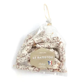 Saucisson Sec Nature, Élaborés Dans le Massif Central, Porc Français (110g)
