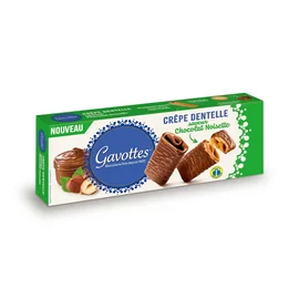 Biscuits Crêpe Dentelle - Gavotte au Chocolat Noisette (90g)