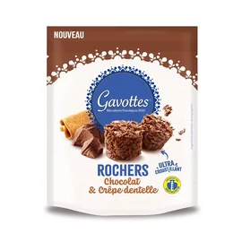 Biscuits Rochers - Gavotte au Chocolat Crêpe Dentelle (95g)