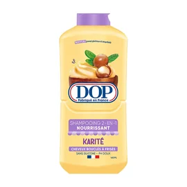 Shampoing Nourrissant 2En1 pour Cheveux bouclés à frisés Karité Sans Silicone (480ml)
