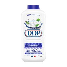 Shampoing Hydratant 2en1 pour Tous Types de Cheveux Lait Végétal (480ml)