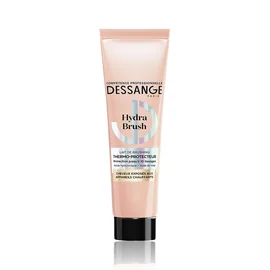 Lait Cheveux Exposés aux Appareils Chauffants Thermo-protecteur Protection jusqu'à 10 lissages à l'Acide Hyaluronique et Huile de Rose Hydra Brush (140ml)