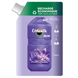 Gel Douche Délassante Huile Essentielle D'Ylang De Madagascar Recharge Économique (500ml)