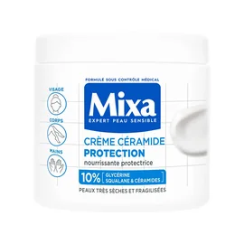 Crème Céramide Protection Nourrissante Protectrice pour Peau x Très Sèches et Fragilisées (400ml)