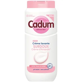 Crème Lavante Surdoux Crème d'Amande Effet Peau de Bébé (500ml)