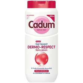 Crème Lavante Gel Lavant Dermo-Respect Sans Savon (500ml)