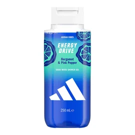 Gel douche Homme Corps Bergamot et Poivre Rose Energy Drive Good Mood Vibes (250ml)