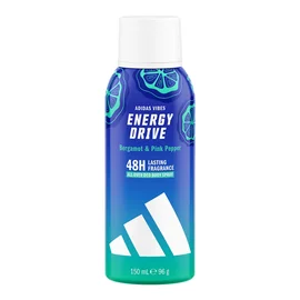 Déodorant Spray homme Bergamot et Pink Pepper Energy Drive Vibes 48H Lasting Fragrance (150ml)