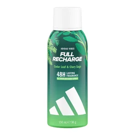 Déodorant spray Full Recharge Cedar Leaf & Clary Sage 48h (150ml)