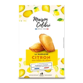Madeleines Citron Eclats de Citron (200g)