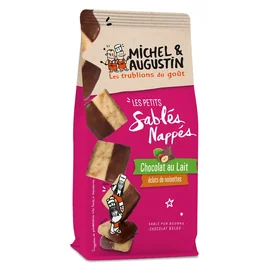 Sablés Nappés Chocolatau Lait Noisette (140g)