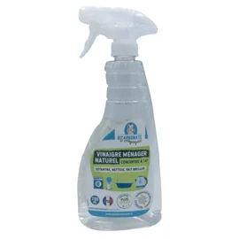 Vinaigre ménager Concentré 14° Détartrant Nettoyant Brillant Neutre Naturel (750ml)