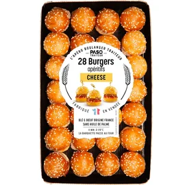 Burgers Aperitif Cheese (x28)