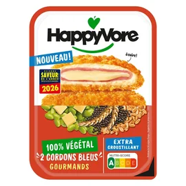 Plat cuisiné Cordons Bleus végétaux & gourmands (180g)