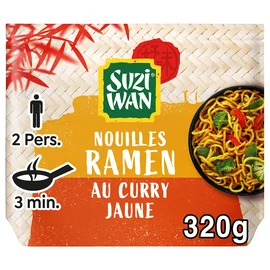 Nouilles Ramen Saveur Curry Jaune (2x160g)