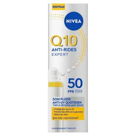 Soin Fluide Visage Anti-rides Anti-UV Spf50 Q10 Pur Glycostop (40ml)