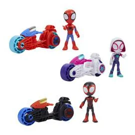 Figurine Spidey et ses amis extraodinaires moto