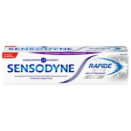 Dentifrice Rapide Action dès le 1er Brossage Blancheur (75ml)