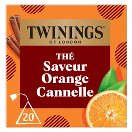 Thé Noir Saveur Orange Cannelle (x20)