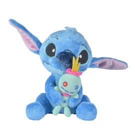 Peluche Stich avec Scrump 25cm