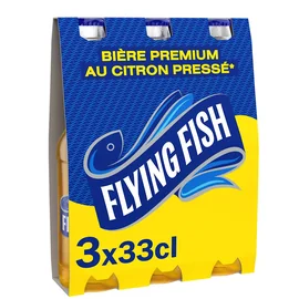 Bière Premium Aromatisée Citron Pressé (3x33cl)