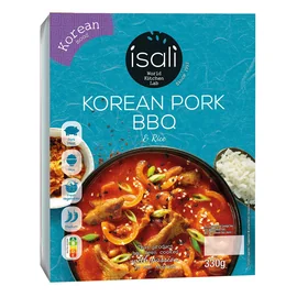 Plat Cuisiné Korean Pork BBQ & Riz (330g)