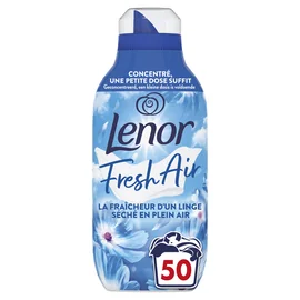 Adoucissant Concentré Fresh Air Fraîcheur Matinale 50 Lavages (700ml)