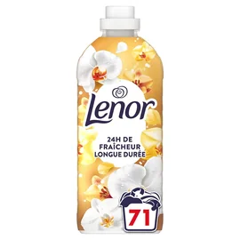 Adoucissant 24H Fraîcheur Longue Durée Ambre & Orchidée 71 Lavages (1,491l)