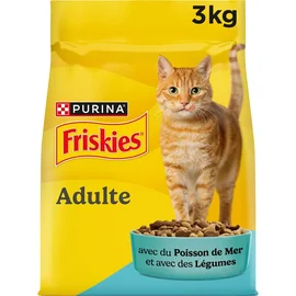 Croquettes pour Chat Adulte Poisson et Légumes (3kg)
