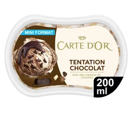 Glace Tentation Chocolat (200ml)