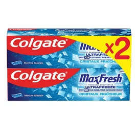 Dentifrice Ultra Fraicheur Max Fresh (2x75ml)