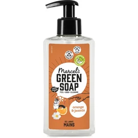 Gel Gel Lavant Mains Orange Jasmin Vegan Flacon 100% Recyclé (250ml)
