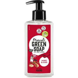 Gel Lavant Mains Vegan Zéro Microbilles Format Recharge Argan Oudh 100% Plastique Recyclé (250ml)