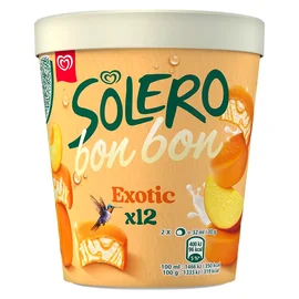 Glace Bouchées Bonbon Fruits Exotiques (x12)