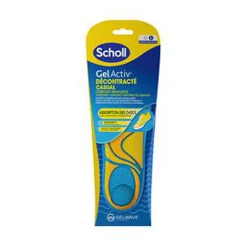 Semelles GelActiv' Scholl Décontracté - Taille 2 (x1)