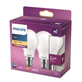 Ampoule Led Philips Classic 60W A60 B22 (x1)