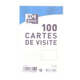 Carte de visite oxford 82x128