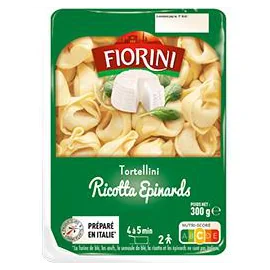 Tortellini ricotta épinards (300 g)