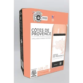 Côtes de Provence AOP, vin rosé (2,2l)