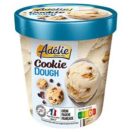 Crème glacée Cookie Dough (500ml)