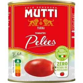 Tomates pelées entières zéro résidu de pesticides (800g)